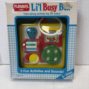 vintage 1988 play skool baby activity toy